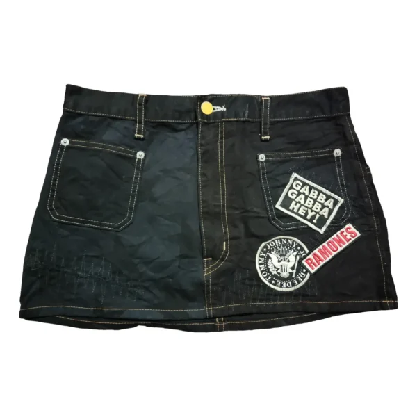 Von Dutch Mini Skirt Black